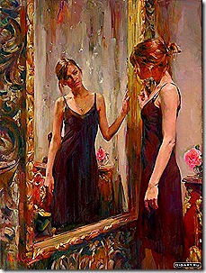 отражение в зеркале